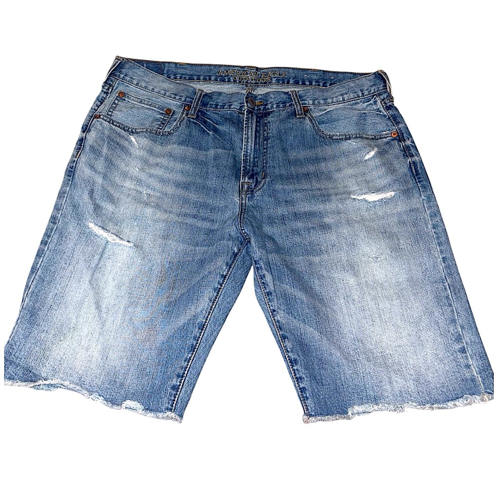 American Eagle Outfitters Men’s Distressed Jean Shorts Jorts size 38